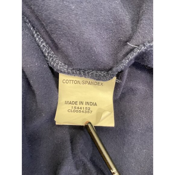 eShakti Asymmetrical Racing Stripes Cold Shoulder Midi Shift Dress Lagenlook 2X - Picture 7 of 7